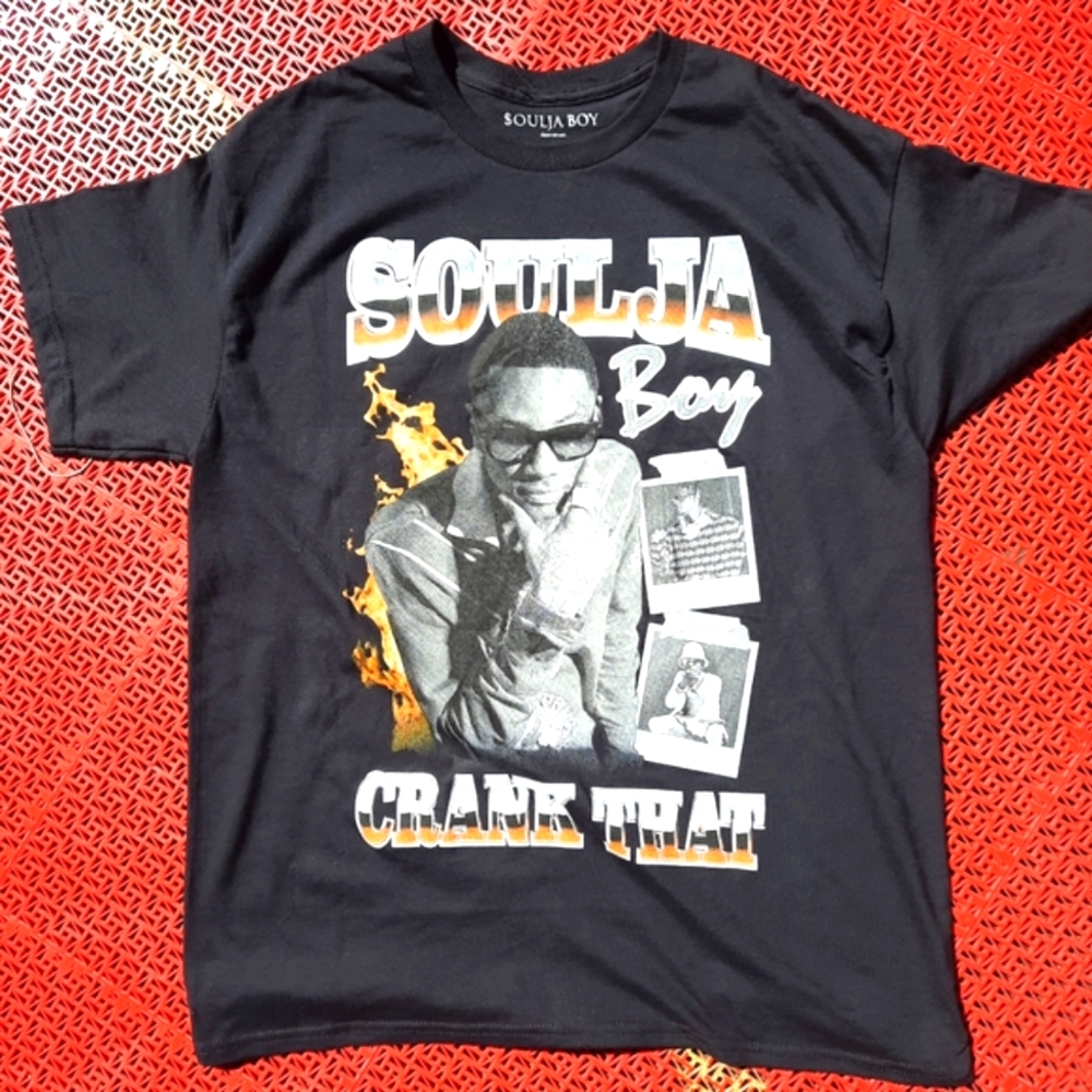 NEW❤️@$oulja' Boy, "Crank That" -t-shirt-yoooouul😁 Hip-Hop Classic🏌🏽‍♂️🎬🎤💋